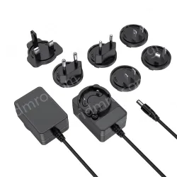Multi-specification interchangeable pin power adapter 24V2A