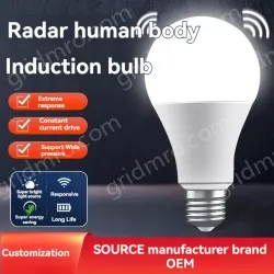 LED radar sensor light bulb -15W